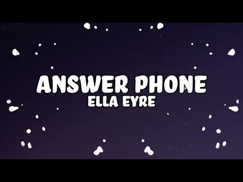 Download Ella Eyre, Banx & Ranx - Answerphone (Lyrics) ft. Yxng Bane free