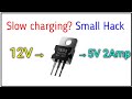 SOLVED: How to FAST CHARGE using 7805 ic (Hindi) | fast charging feature UNLOCKED!!