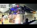 Goa to Mumbai | National Bus Experience | Mumbai Diaries Vlog-1