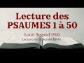 PSAUMES 1-50 (Bible Louis Segond 1910)