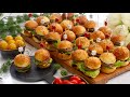 Recette Mini Burger 🍔 Ultra Moelleux pour Apéro et Goûter d'Anniversaire