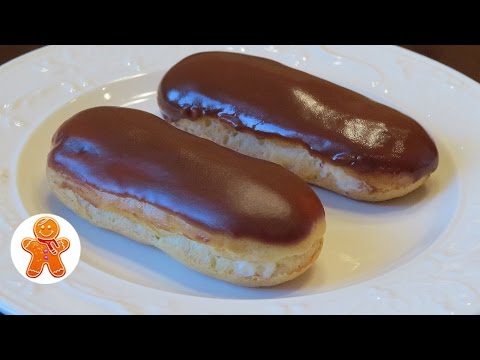 Как сделать эклеры в домашних условиях с заварным кремом Как сделать эклеры в домашних условиях с заварным кремом