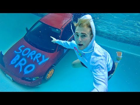 I SUNK My FRIENDS CAR THEN SURPRISED HIM With A NEW ONE 