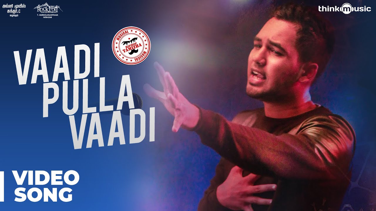 Meesaya Murukku Songs | Vaadi Pulla Vaadi Video Song | Hiphop Tamizha, Aathmika, Vivek Meesaya Murukku Songs | Vaadi Pulla Vaadi Video Song | Hiphop Tamizha, Aathmika, Vivek