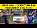 Virat kohli destroyed PAK Bowling again || Pakistan Reaction on India wins vs Pakistan t20 Wc