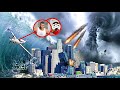 The End of Los Santos | Shin Chan Mega Tsunami & Tornado Meteors Destroying Los Santos | Gta 5
