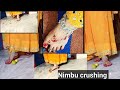 2. Nimbu crushing Alta design 👌