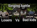 Singing battle gacha life Losers vs bad kids