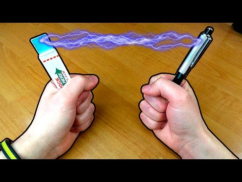 Как сделать шокер из жвачки шокера Как сделать шокер из жвачки шокера