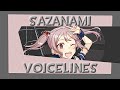 All Sazanami Voicelines (Kancolle)