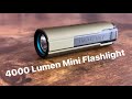 4000 Lumen IMALENT LD70 MINI EDC Flashlight Review