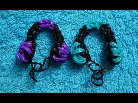 Плетение из резинок наушники для кукол Плетение из резинок наушники для кукол