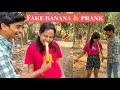 Fake banana 🍌 prank 😂 | funniest | 2024 pranks
