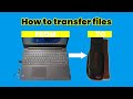 How to transfer files from computer to flash drive ✅(Transfer files from PC to USB flash drive)