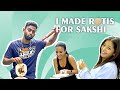 Sakshi challenged me to make a Roti for her | Justin Dcruz | @sakshishrivas  | #roti #challenge