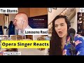 Is Tim Storms truly the Man With WORLD'S LOWEST VOICE | Lonesome Road | Opera Singer Reacts