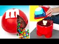 DIY Cakes || AMONG US And M&Ms Cakes At Home