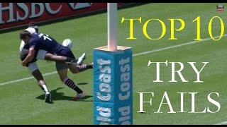 Top 10 - Rugby Try Fails