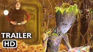GUARDIANS OF THE GALAXY 2 Teen Groot Extended Scene (2017) Marvel Movie HD