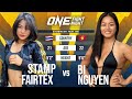 The Sound Of Those SHOTS 👊🔊 Stamp Fairtex vs. Bi Nguyen Full Fight