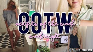 PREPPY OUTFITS OF THE WEEK (July 2017, OOTW #8) 5 OUTFIT IDEAS || Kellyprepster
