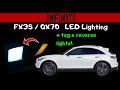 Infiniti FX35 / FX37 / QX70 - LED Interior Lighting Upgrades EASY!