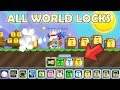 Buying All World Locks on GrowTopia!! (Luckiest Time) | GrowTopia