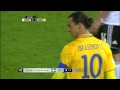 Sverige-Tyskland 4-4 All goals (Lasse Granqvist, commentary dubbed )