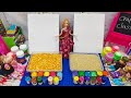 அரிசியும் பருப்பும் வச்சி என்ன craft பண்ண போறாங்க/Barbie show tamil