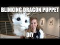 How to make a Blinking Dragon Puppet