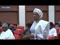 WATCH: First Lady Remi Tinubu Makes Powerful Remarks At Senate Valedictory Session