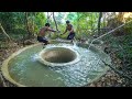 Build Tunnel  Swimming Pool Water Slide To Temple Underground Swimming Pool