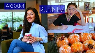 💜 OKUL AKŞAM RUTİNİM 2017💜