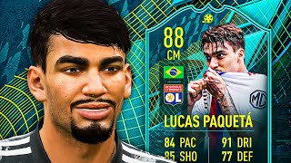BETTER THAN AOUAR?! 🤔 88 MOMENTS PAQUETA PLAYER REVIEW! - FIFA 22 Ultimate Team