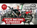 Filippo Ganna's 3D Printed Hour Record Bike! | Pinarello Bolide F HR3D