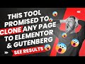How to Clone a Website - This Site Promised to Clone Any Website to Elementor & Guternberg