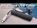 DIY Custom Coiled USB Cable Step by Step Guide