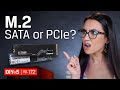 SATA M.2 SSD vs PCIe M.2 SSD - What’s the difference? – DIY in 5 Ep 172