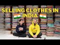 Foreigners try selling clothes in Punjab, India 🇮🇳 | India Vlog