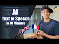 AI Text to Speech in 10 Minutes with Python and Watson TTS