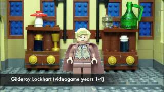 LEGO HARRY POTTER CUSTOM PROFESSOR LOCKHART MINIFIGURE MADE OF LEGO PARTS