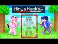 Using NINJA HACKS To Cheat In Minecraft!