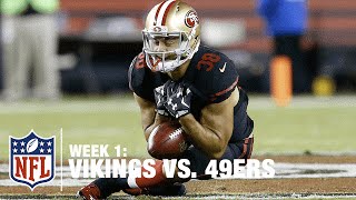 Jarryd Hayne Muffs First Career Punt Return | Vikings vs. 49ers | NFL
