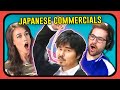YOUTUBERS REACT TO JAPANESE COMMERCIALS (Long Long Man)