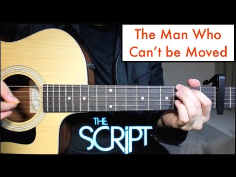 Download The Script - The Man Who Can't be Moved | Guitar Lesson Tutorial & Chords free