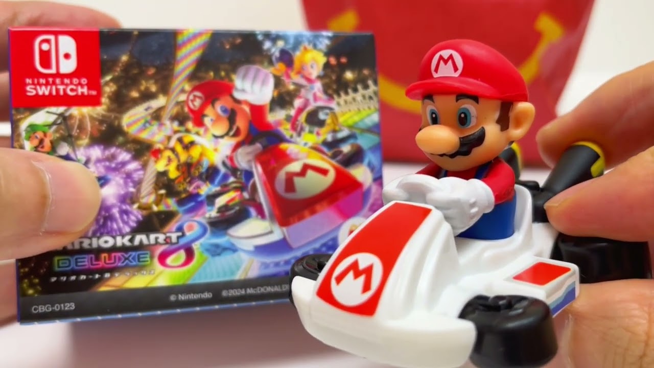 Mcdonald’s Japan New Sweets Pudding Cake and Mario Kart Collaboration