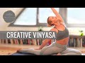 Full Length Creative Vinyasa Flow to Feel Amazing | High Calorie Burn