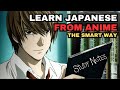 How to learn Japanese from anime (self study tips and resources for all language learner levels)