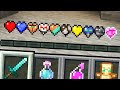 Minecraft but there are MORE Custom Hearts