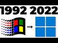 Evolution of all Windows Startup/Shutdown Sounds and Screens (1992 - 2022) 4K/60fps